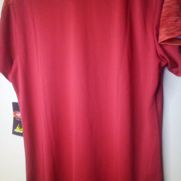 Rawlings Shirt Women L Softball Baseball Short Sleeve Active Athletic Red - Picture 13 of 14